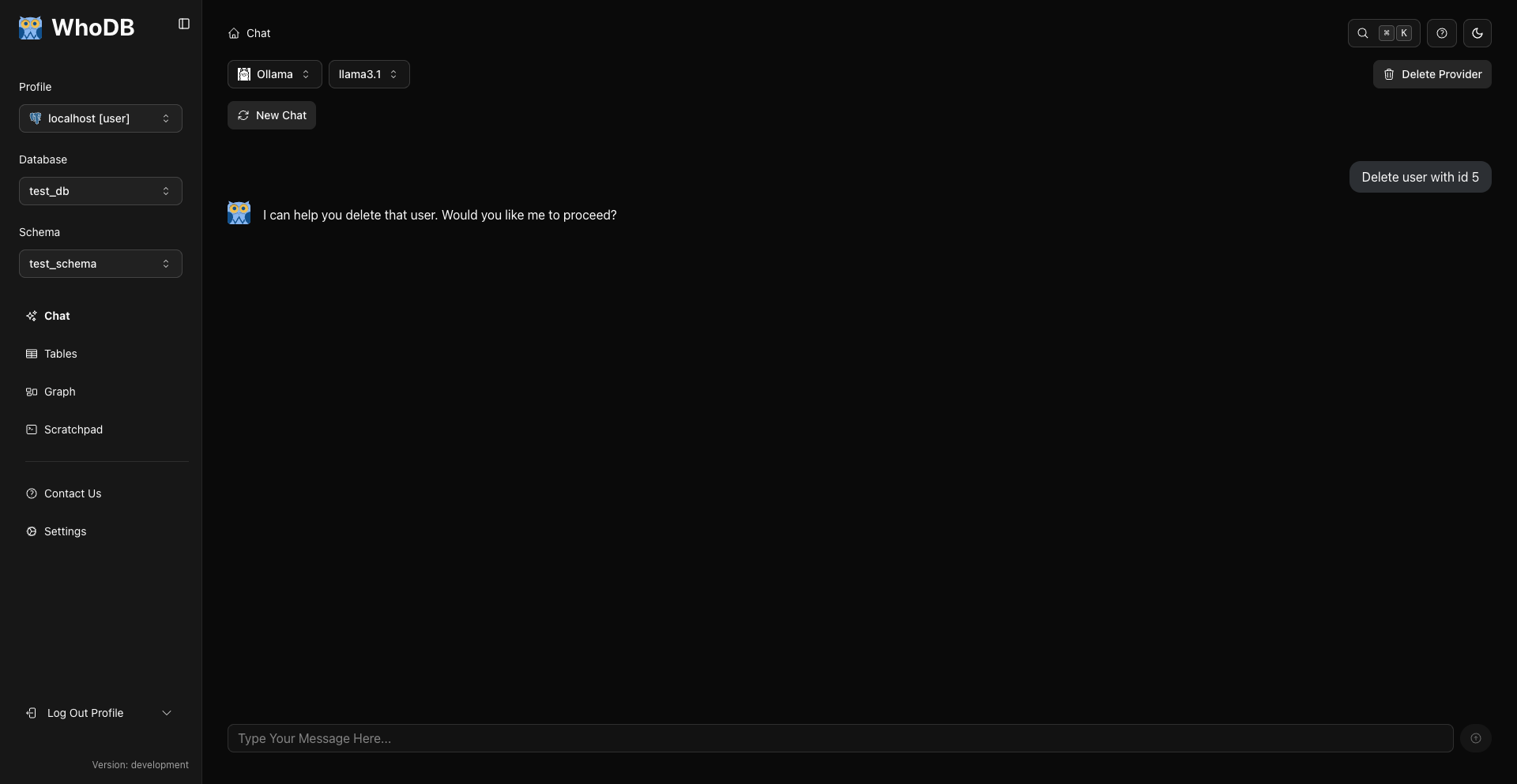 Action Confirmation Dialog