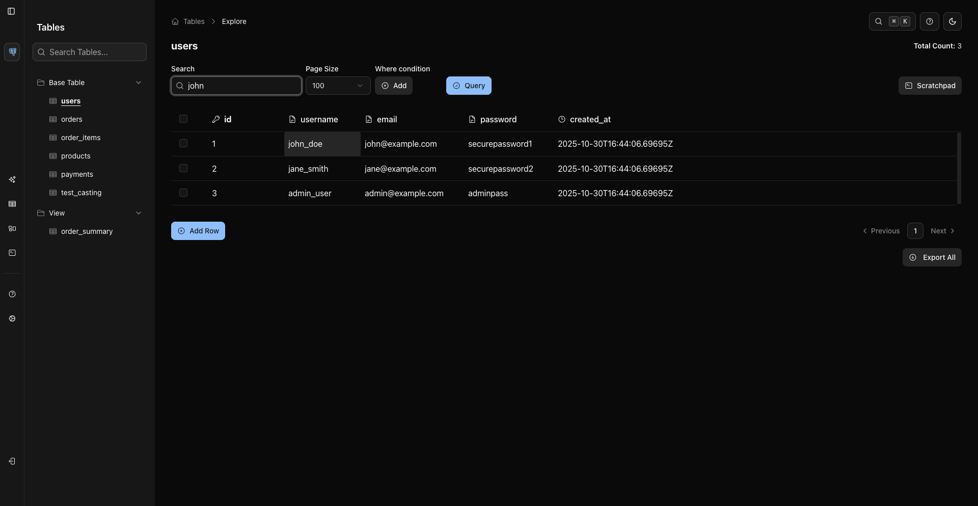 Search Highlight